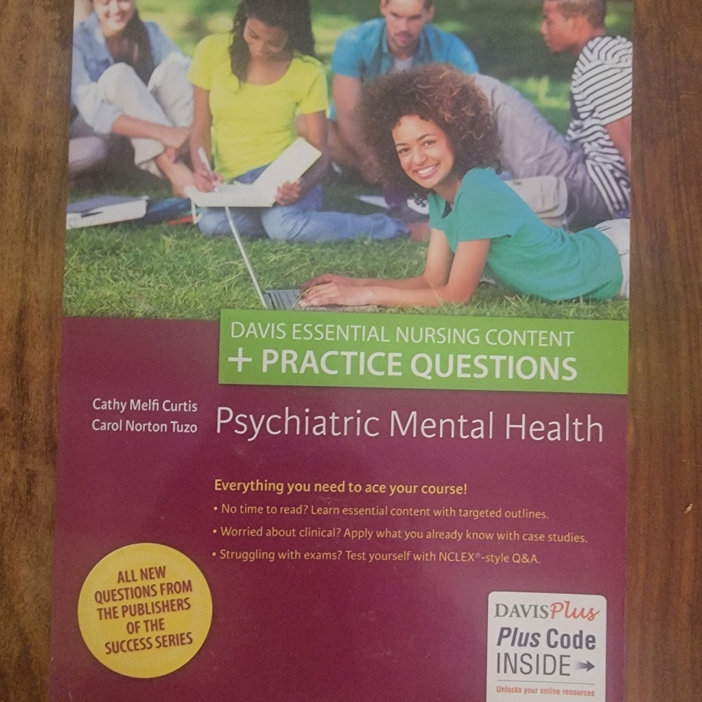 Davis Mental Health Psychiatric Nurse Book